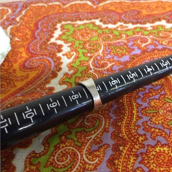 NEW Elegant Bohemian Style Silver Plated Zircon Leaf Pattern Size 7 - Picture 4 of 16